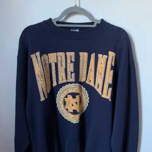 University of Notre Dame sweatshirt